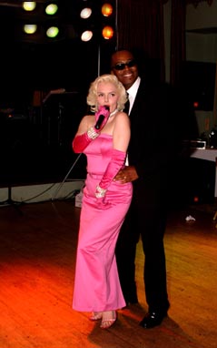 Suzie Kennedy in concert as Marilyn Monroe